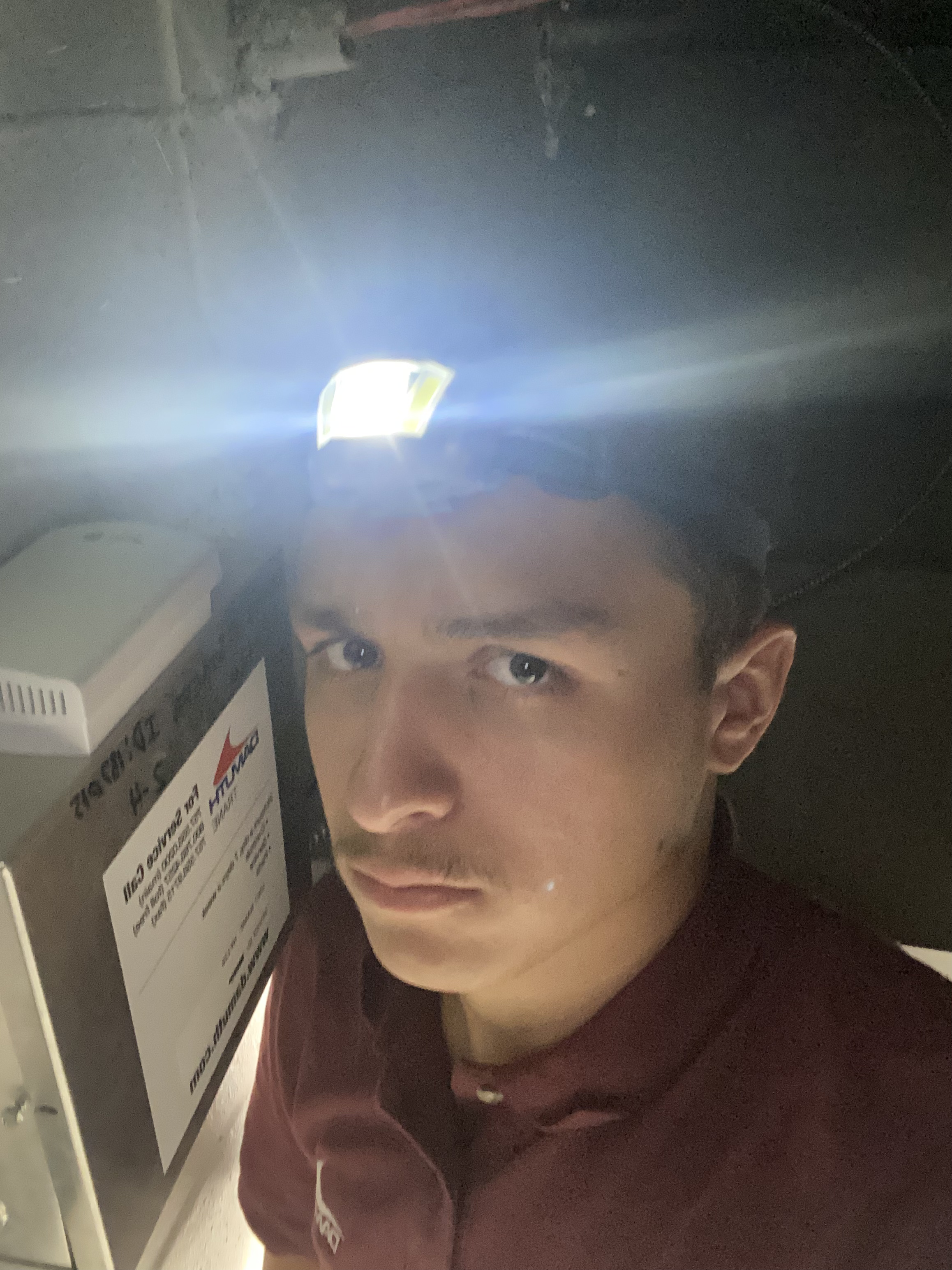 Me with light
